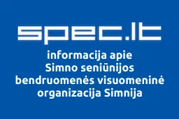 Simno seniūnijos bendruomenės visuomeninė organizacija Simnija | spec.lt