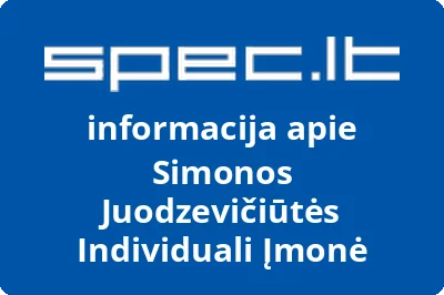 Simonos Juodzevičiūtės Individuali Įmonė