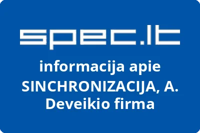Sinchronizacija, UAB