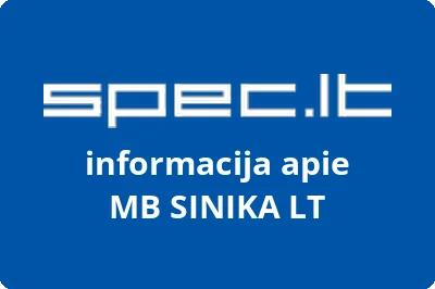 SINIKA LT, MB