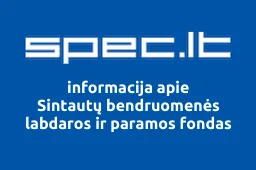 Sintautų bendruomenės labdaros ir paramos fondas | spec.lt