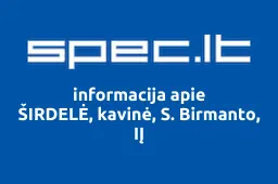 ŠIRDELĖ, kavinė, S. Birmanto, IĮ | spec.lt