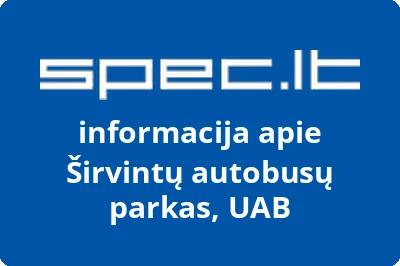 Širvintų autobusų parkas, UAB