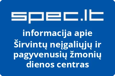 Širvintų neįgaliųjų ir pagyvenusių žmonių dienos centras