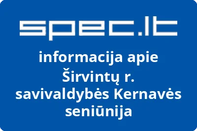 Širvintų r. savivaldybės Kernavės seniūnija
