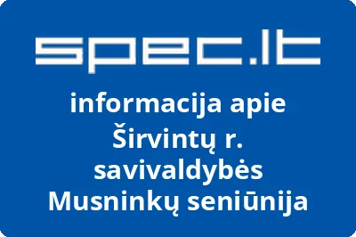 Širvintų r. savivaldybės Musninkų seniūnija