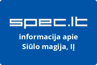 Siūlo magija, IĮ
