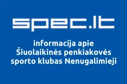 Šiuolaikinės penkiakovės sporto klubas Nenugalimieji | spec.lt
