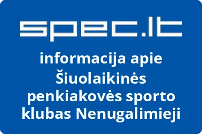 Šiuolaikinės penkiakovės sporto klubas Nenugalimieji
