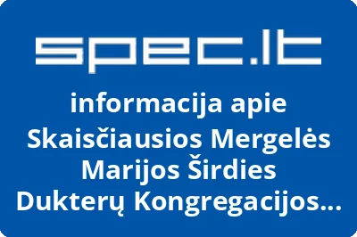 Skaisčiausios Mergelės Marijos Širdies Dukterų Kongregacijos Lietuvos Vikariatas