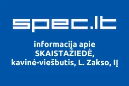 SKAISTAŽIEDĖ, kavinė-viešbutis, L. Zakso, IĮ | spec.lt
