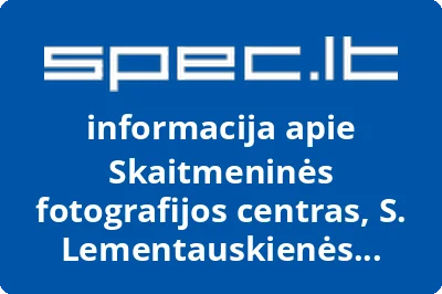 Skaitmeninės fotografijos centras, S. Lementauskienės įmonė SU SAULE