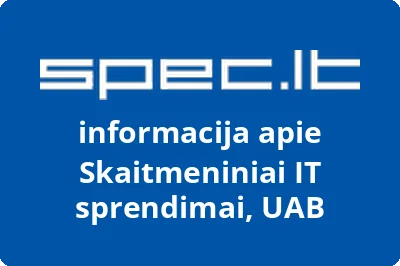 Skaitmeniniai IT sprendimai, UAB | spec.lt