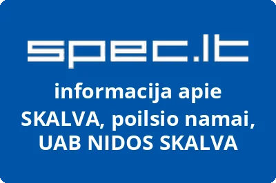 UŽDAROJI AKCINĖ BENDROVĖ NIDOS SKALVA
