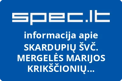 SKARDUPIŲ ŠVČ. MERGELĖS MARIJOS KRIKŠČIONIŲ PAGALBOS BAŽNYČIA