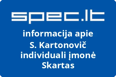 S. Kartonovič individuali įmonė Skartas