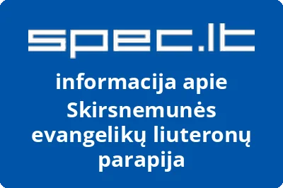 Skirsnemunės evangelikų liuteronų parapija