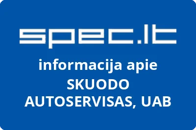 SKUODO AUTOSERVISAS, UAB | spec.lt