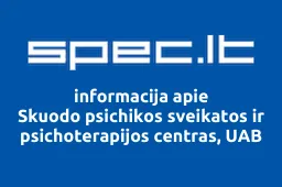 Skuodo psichikos sveikatos ir psichoterapijos centras, UAB | spec.lt