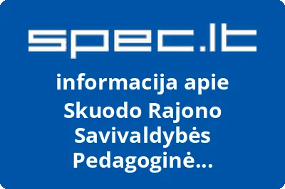 Skuodo rajono savivaldybės pedagoginė psichologinė tarnyba
