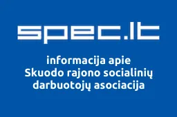Skuodo rajono socialinių darbuotojų asociacija | spec.lt