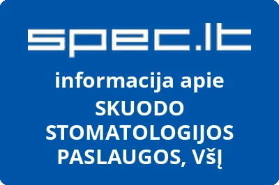 Skuodo stomatologijos paslaugos, VŠĮ