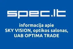 SKY VISION, optikos salonas, UAB OPTIMA TRADE | spec.lt