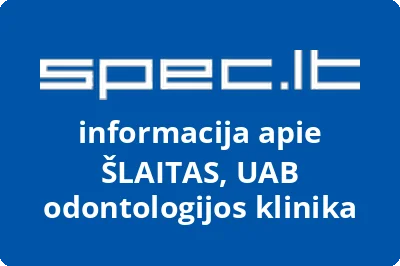 Šlaitas, UAB | spec.lt