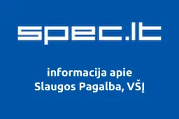 Slaugos Pagalba, VŠĮ | spec.lt