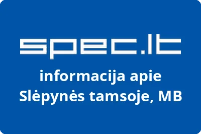 Slėpynės tamsoje, MB | spec.lt