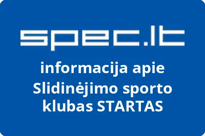 Slidinėjimo sporto klubas STARTAS | spec.lt