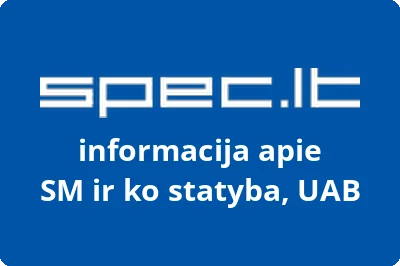 SM ir ko statyba, UAB | spec.lt