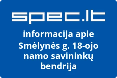 Smėlynės g. 18-ojo namo savininkų bendrija