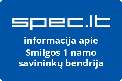 Smilgos 1 namo savininkų bendrija | spec.lt
