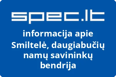 Daugiabučių namų savininkų bendrija SMILTELĖ