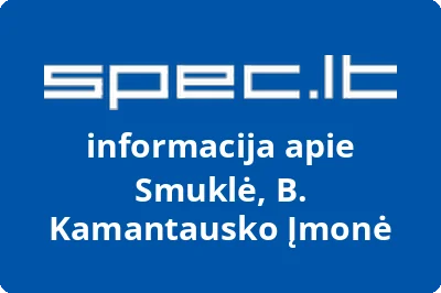 B. Kamantausko įmonė