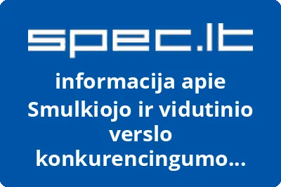 Smulkiojo ir vidutinio verslo konkurencingumo didinimo asociacija