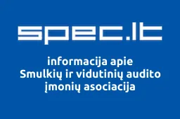 Smulkių ir vidutinių audito įmonių asociacija | spec.lt