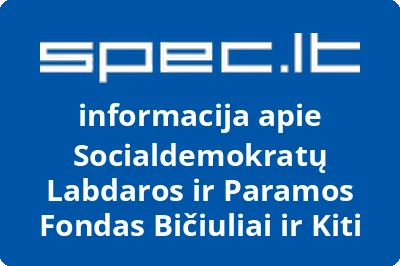 Socialdemokratų labdaros ir paramos fondas Bičiuliai ir kiti
