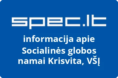Socialinės globos namai Krisvita, VŠĮ