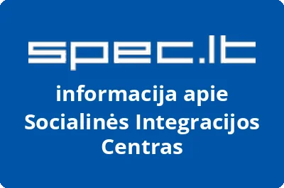 Socialinės integracijos centras | spec.lt