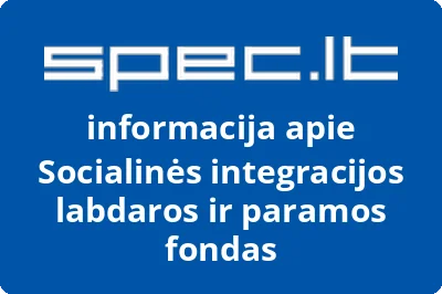 Socialinės integracijos labdaros ir paramos fondas