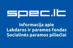 Labdaros ir paramos fondas Socialinės paramos piliečiai iliustracija