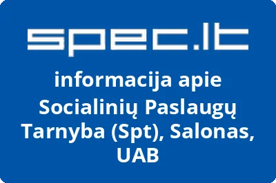 Socialinių paslaugų tarnyba, UAB