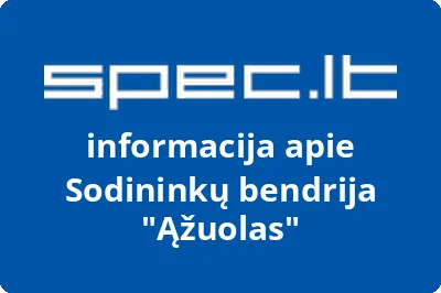 Sodininkų bendrija Ąžuolas | spec.lt