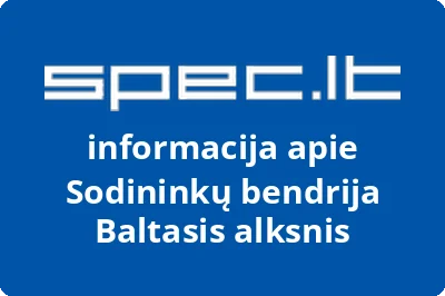 Sodininkų bendrija Baltasis alksnis