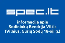 Sodininkų Bendrija Viltis (Vilnius, Gurių Sodų 18-oji g.) | spec.lt
