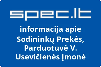 Sodininkų Prekės, Parduotuvė V. Usevičienės Įmonė