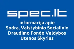 Sodra, Valstybinio Socialinio Draudimo Fondo Valdybos Utenos Skyrius iliustracija