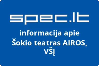Šokio teatras AIROS, VŠĮ